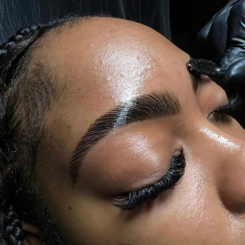 brow lamination 🤩